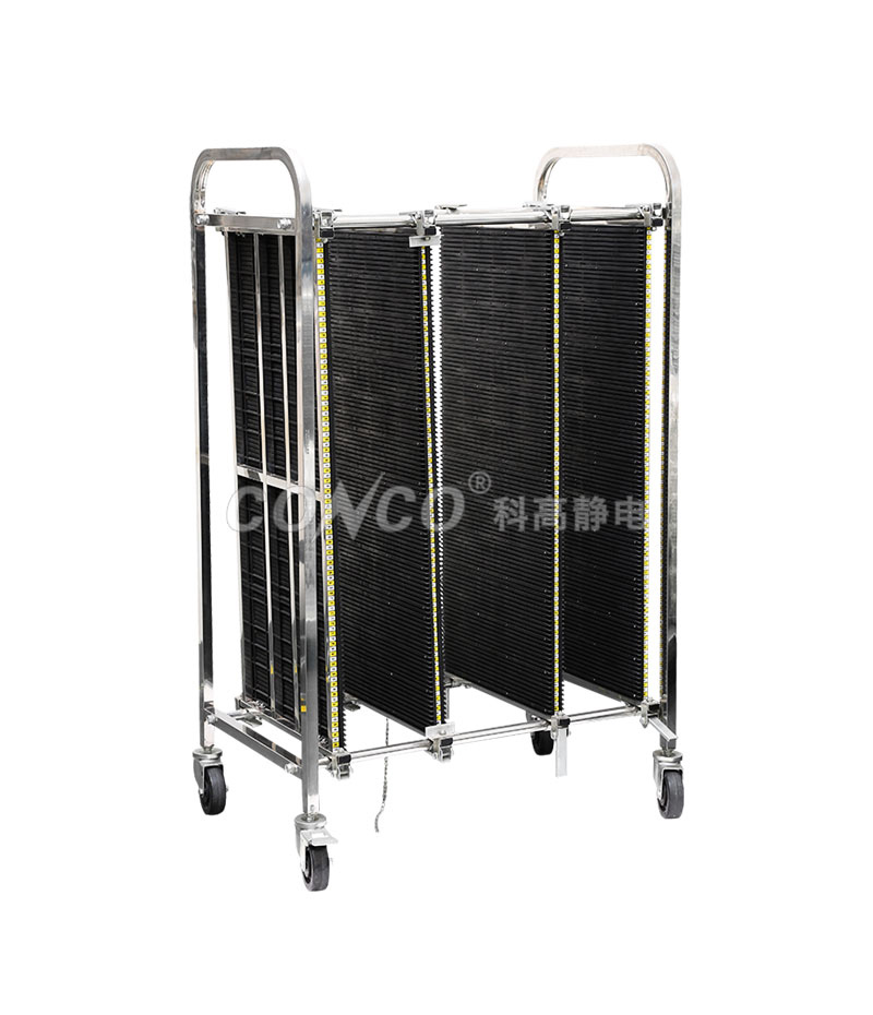 COC-604 ESD Antistatic PCB Storage Trolley 1000*600*1390mm